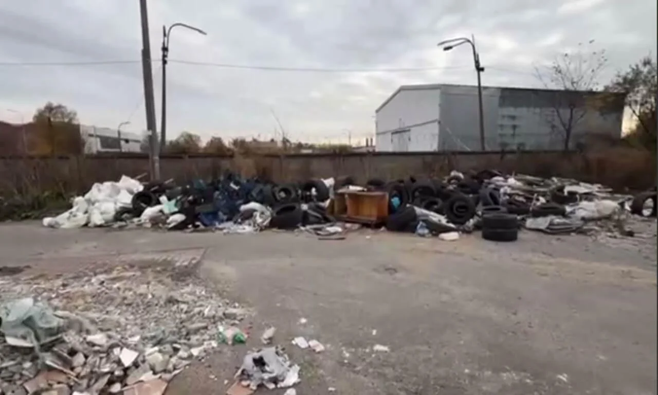 В&nbsp;Невском районе Петербурга полгода не&nbsp;могут ликвидировать свалку