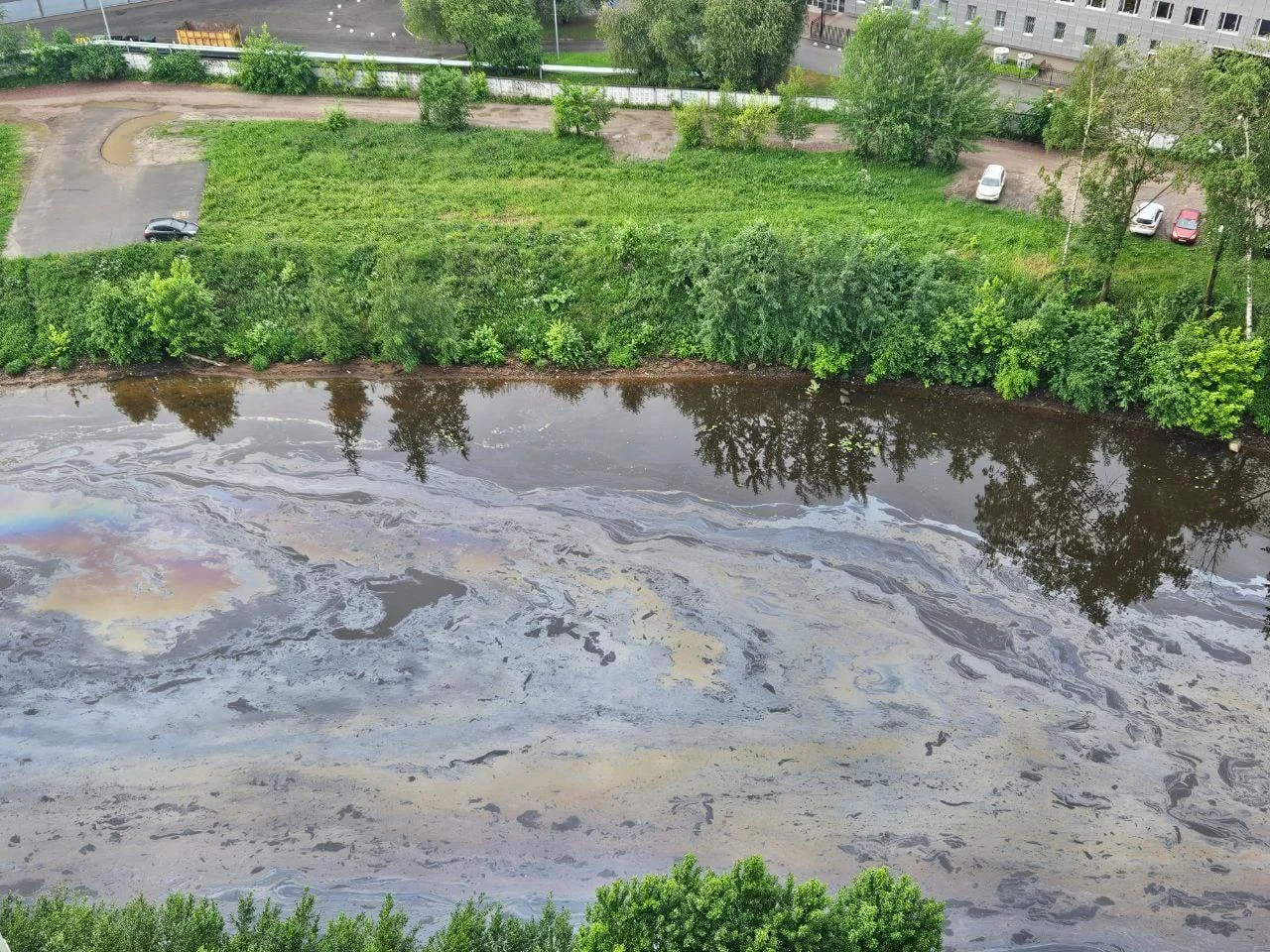В&nbsp;Петербурге возбудили уголовное дело из‑за&nbsp;загрязнения реки Охты