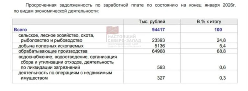 Долги по&nbsp;зарплатам в&nbsp;Карелии выросли до&nbsp;94&nbsp;млн&nbsp;рублей